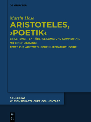 cover image of Aristoteles, ›Poetik